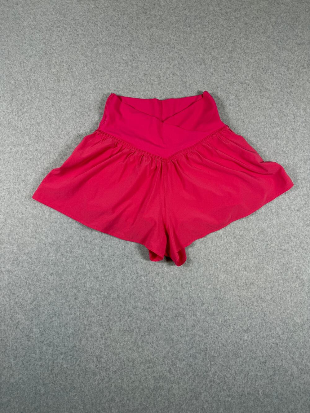 OFFLINE by Aerie Real Me Crossover Flowy Short Vibrant Hot Pink Small